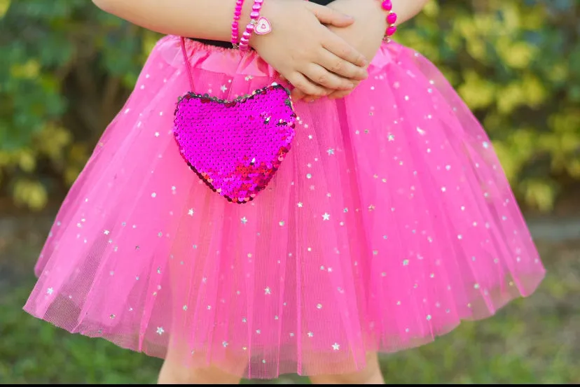 Tulle Glitter Skirt