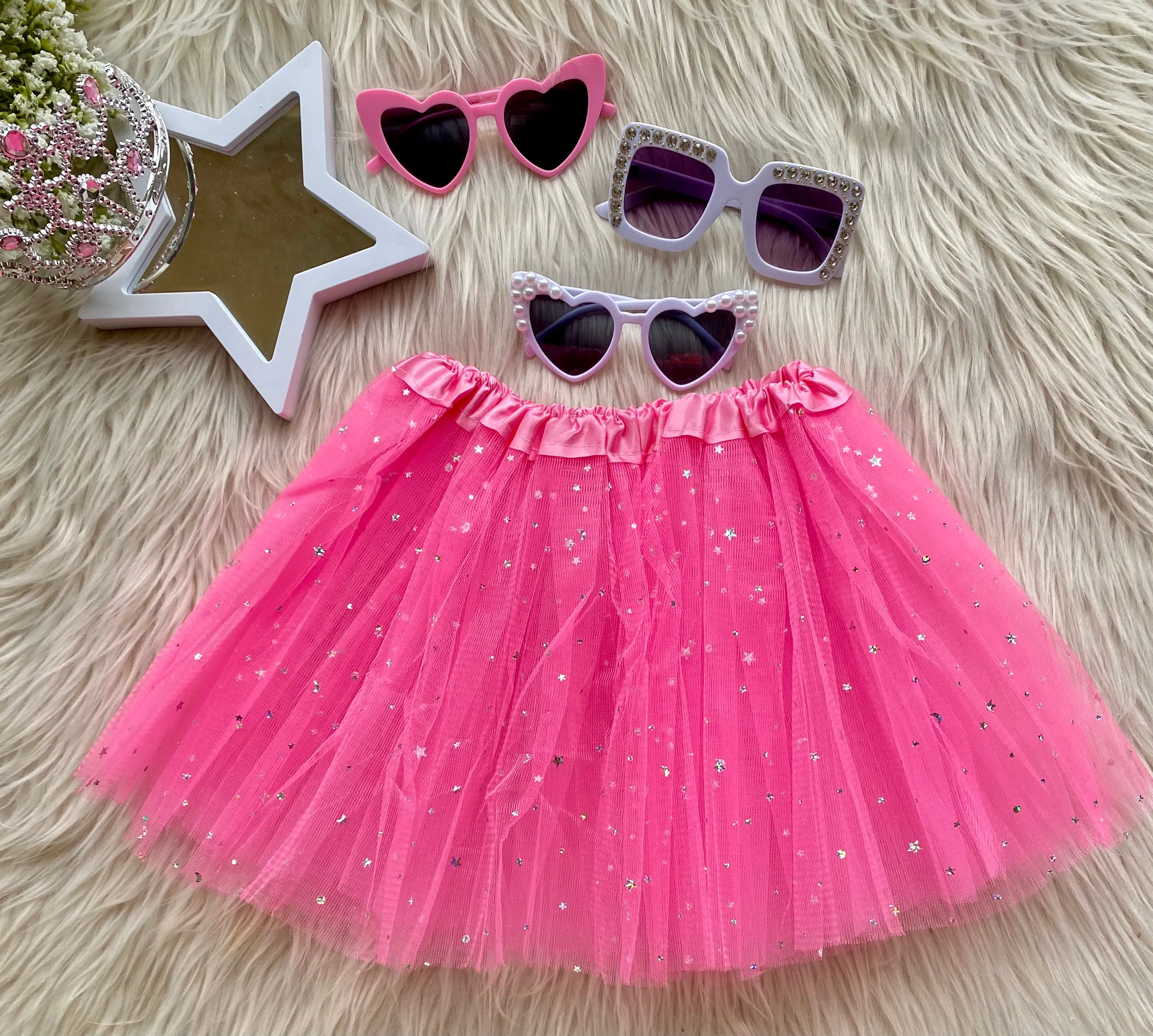 Tulle Glitter Skirt