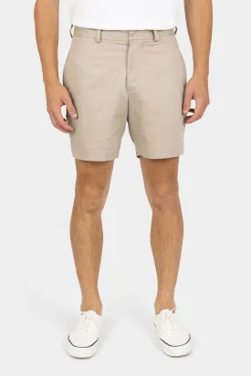 Twill Chino Shorts Khaki
