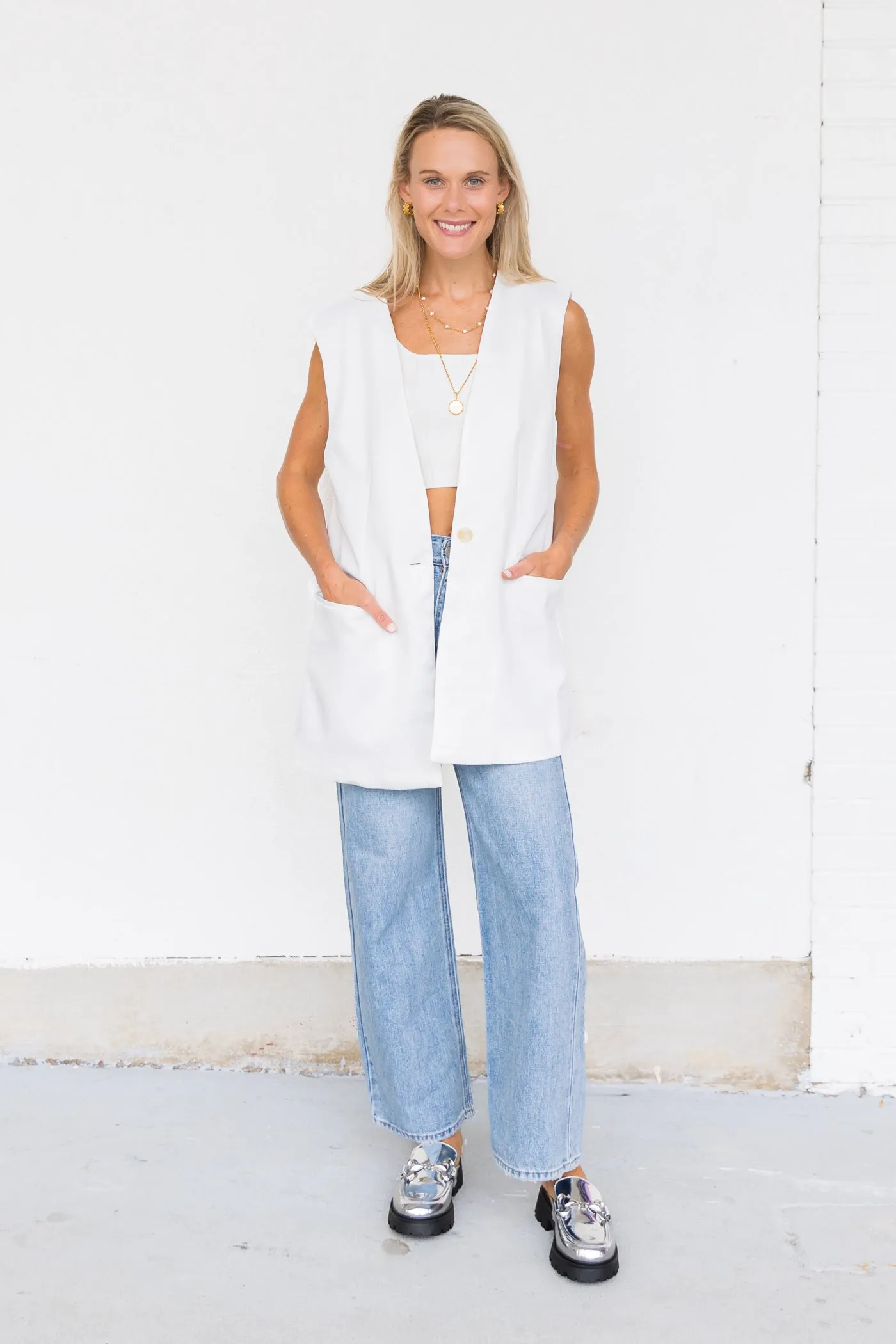 TYLA BLAZER VEST