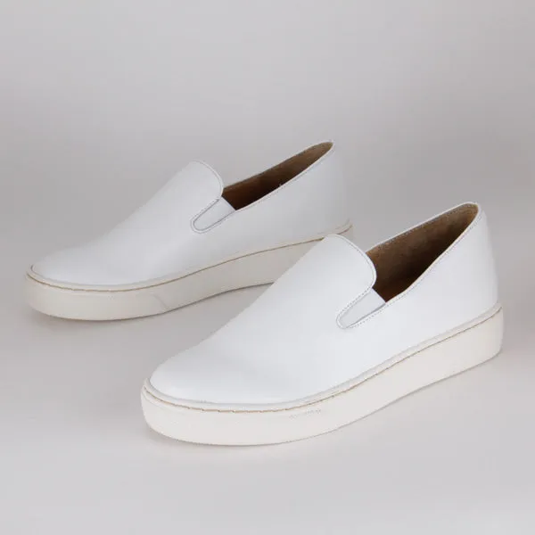 *UK size 3 - LIVE ON - mono white, 3cm heels