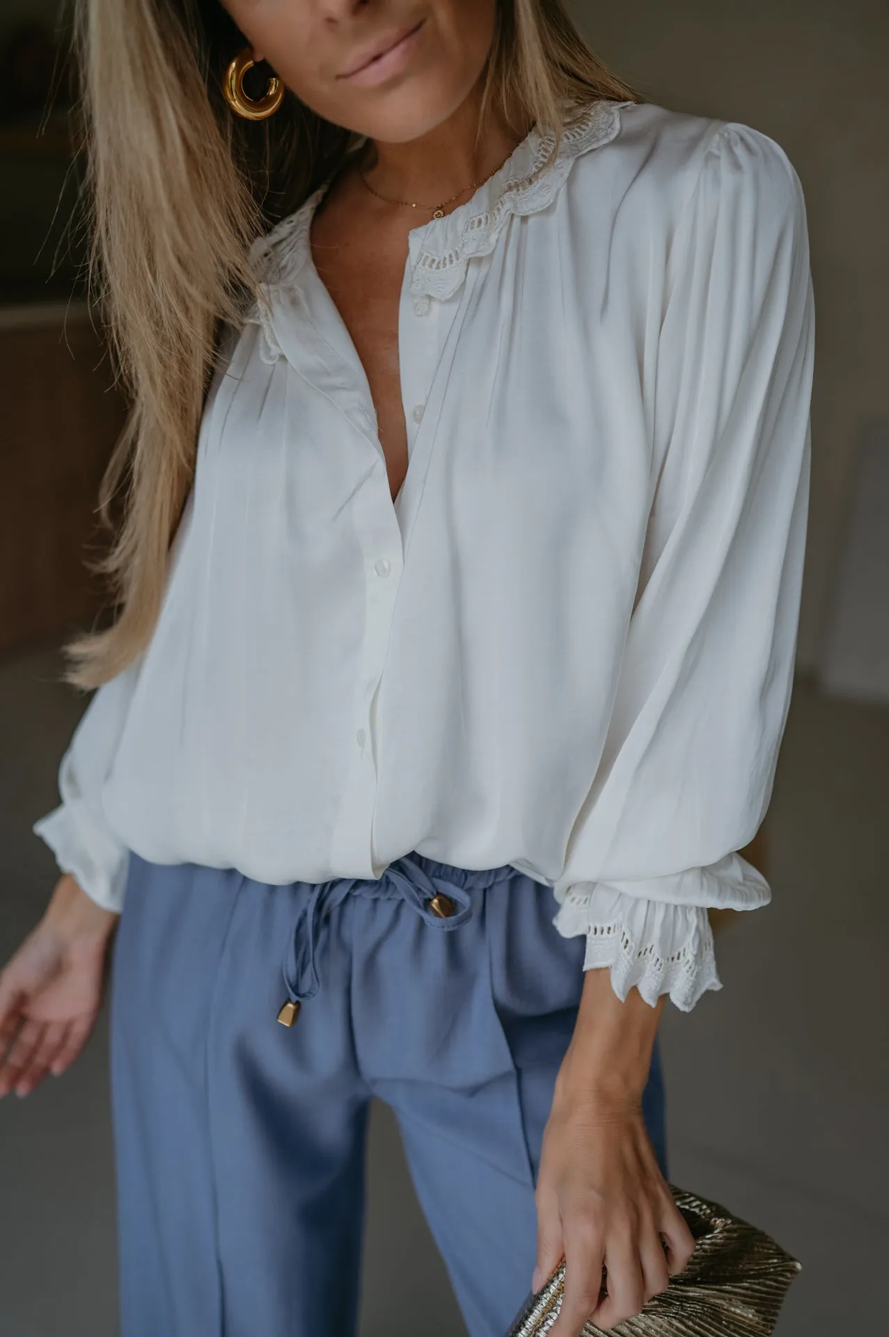 Vedere blouse I Ecru