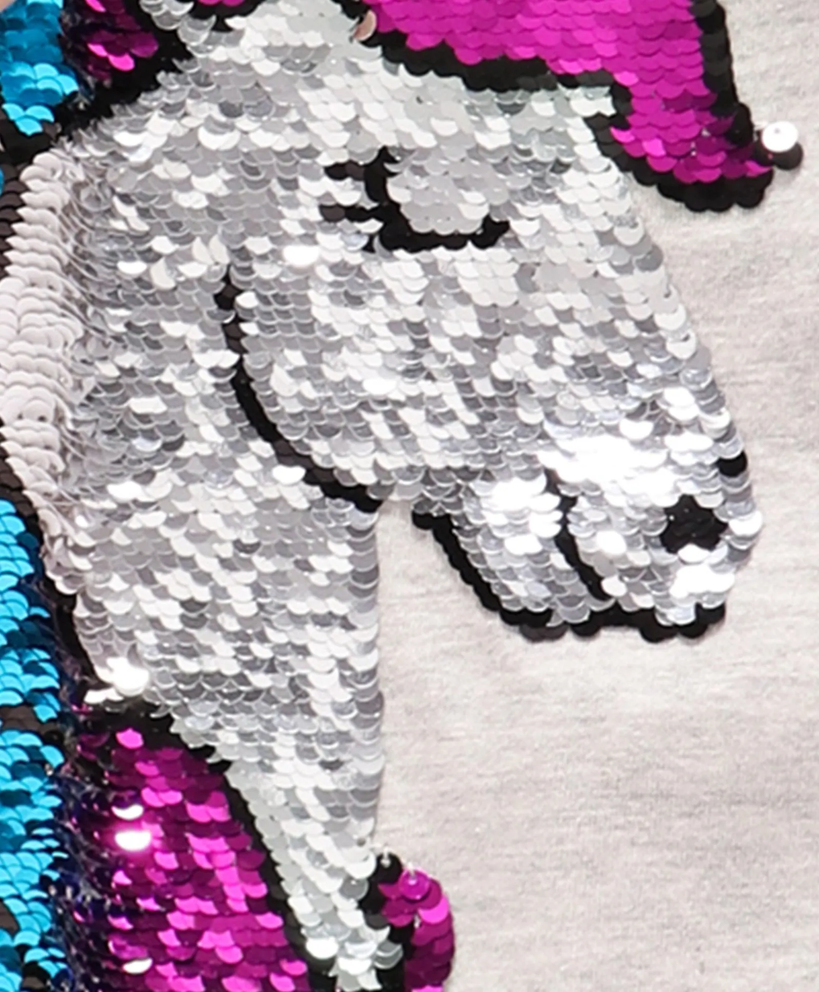 Ventra Magical Unicorn Sequin Top for Girls