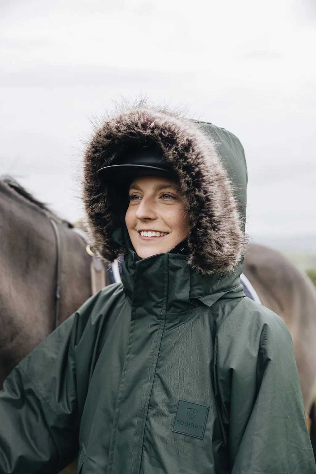 Waterproof Winter Parka | Women's | Black Forest Green