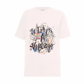Wit Kinder T-shirt met Print