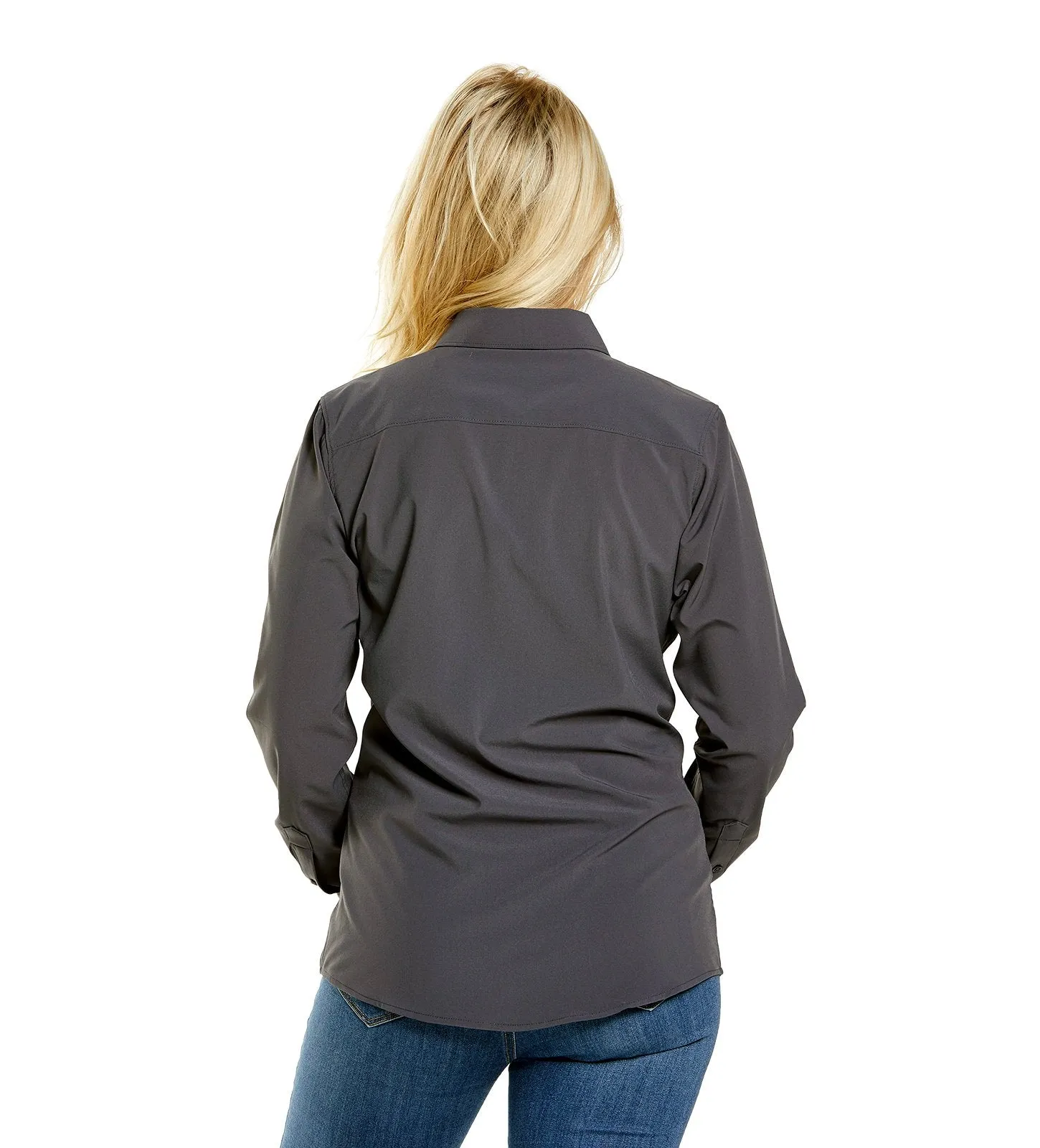 Women's Influencer Woven Shirt - Solid - LAST CHANCE
