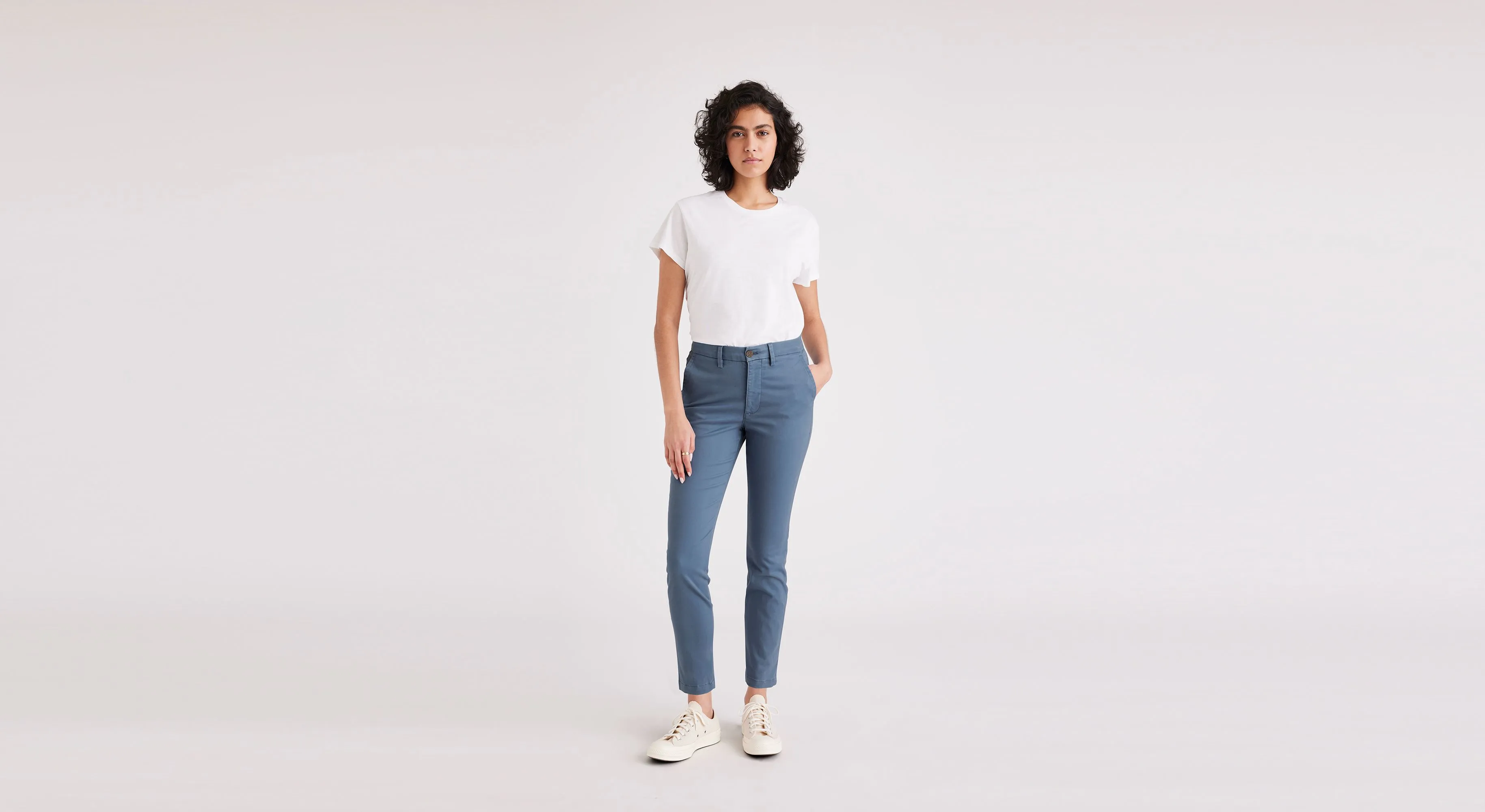 Women's Skinny Fit Chino Pants