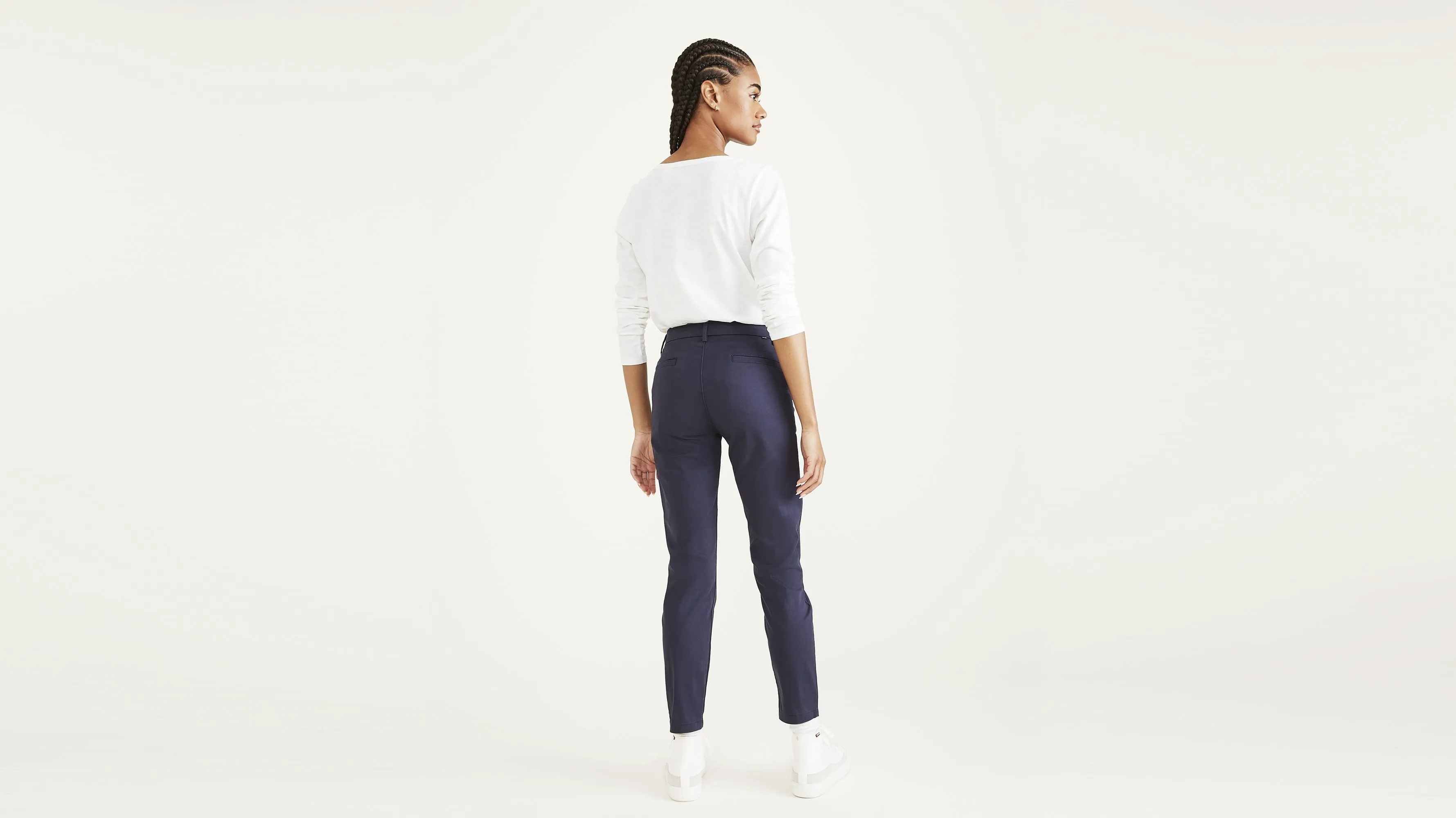 Women's Skinny Fit Chino Pants