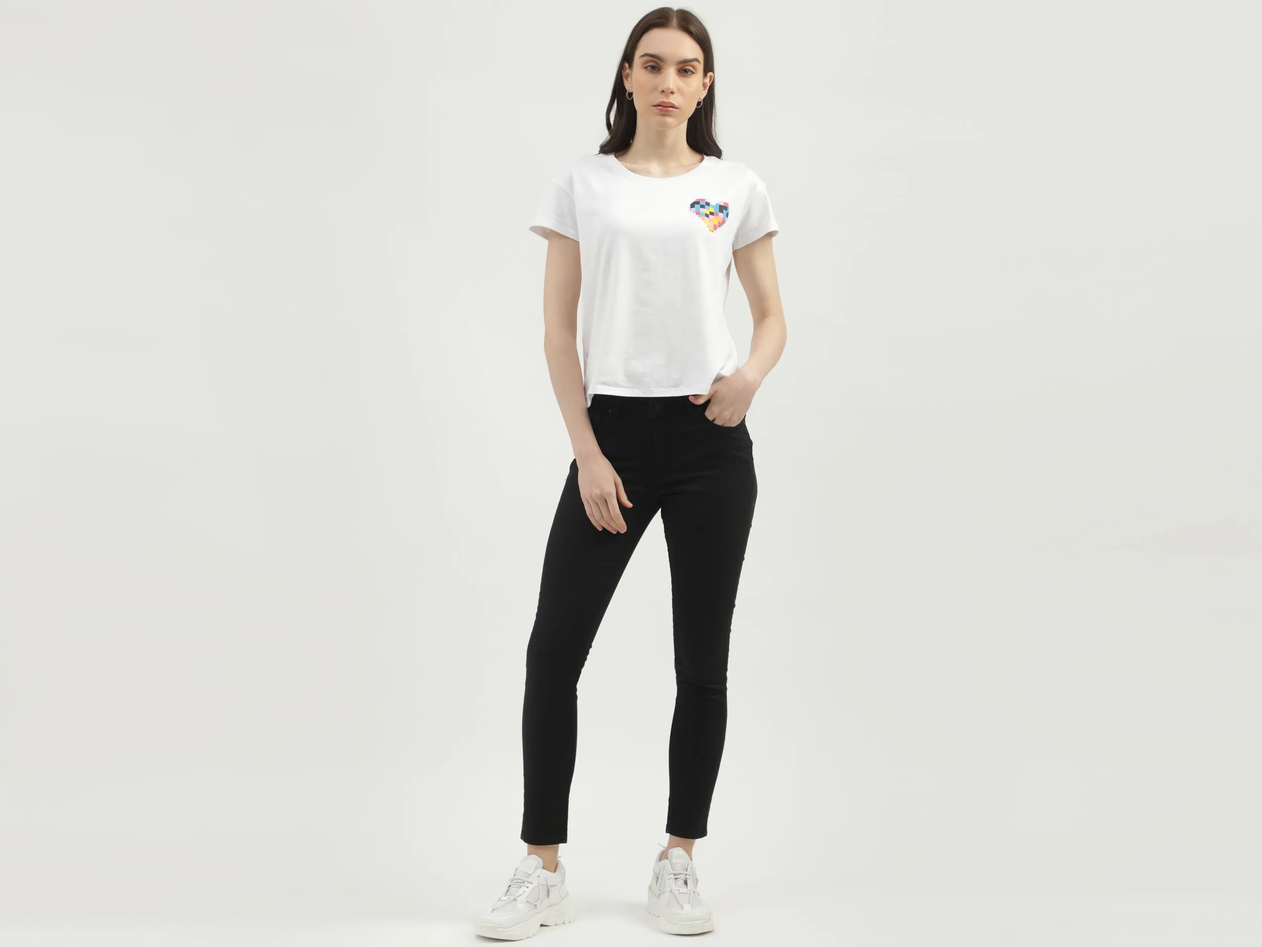 Women's Solid Skinny Fit Trousers