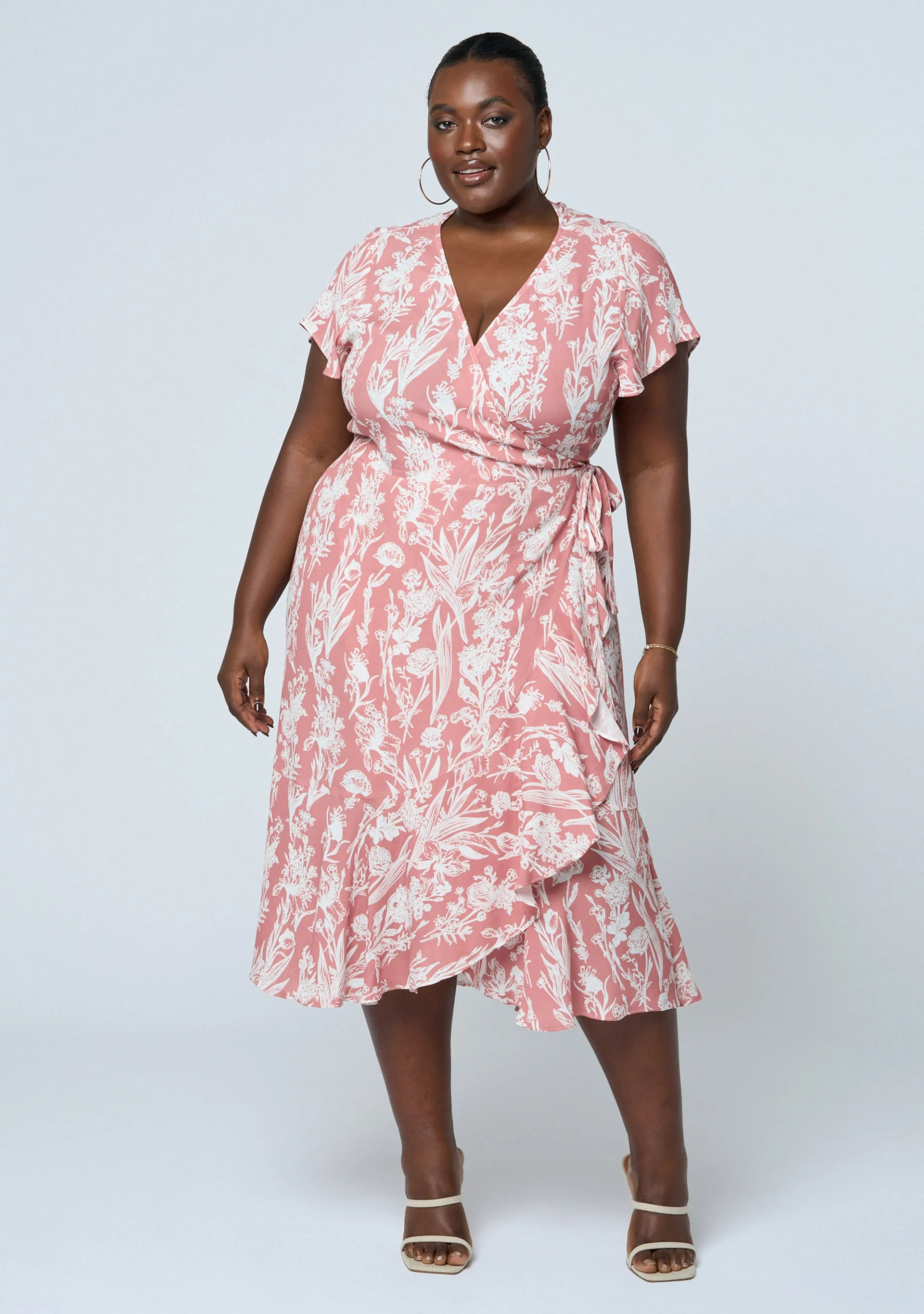 Chic Zoey Wrap Dress - Versatile and Stylish