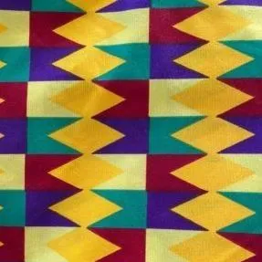 ZP-Ruffle African Print Dress