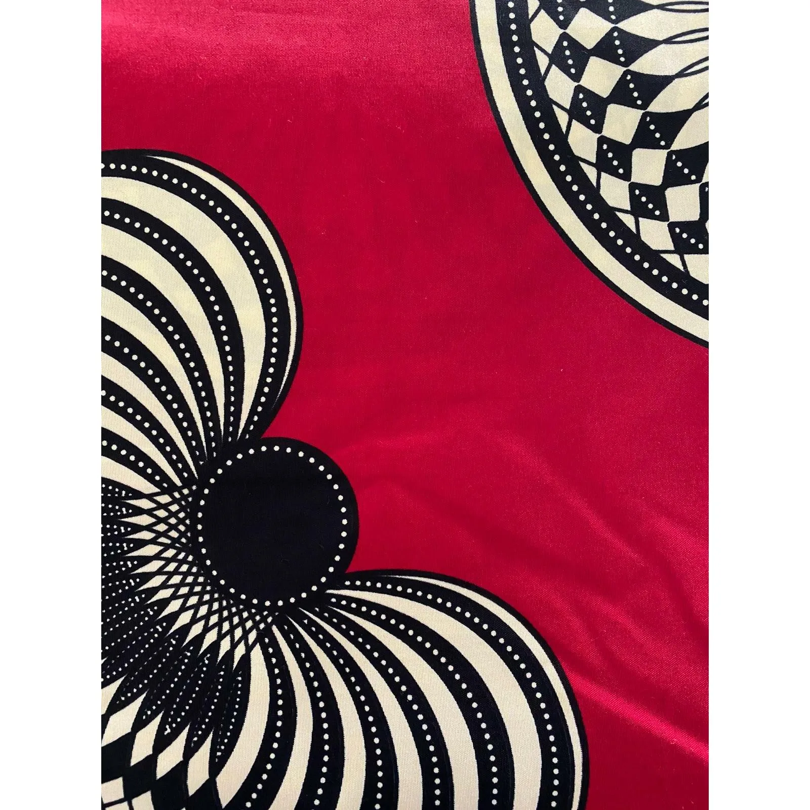 ZP-Ruffle African Print Dress
