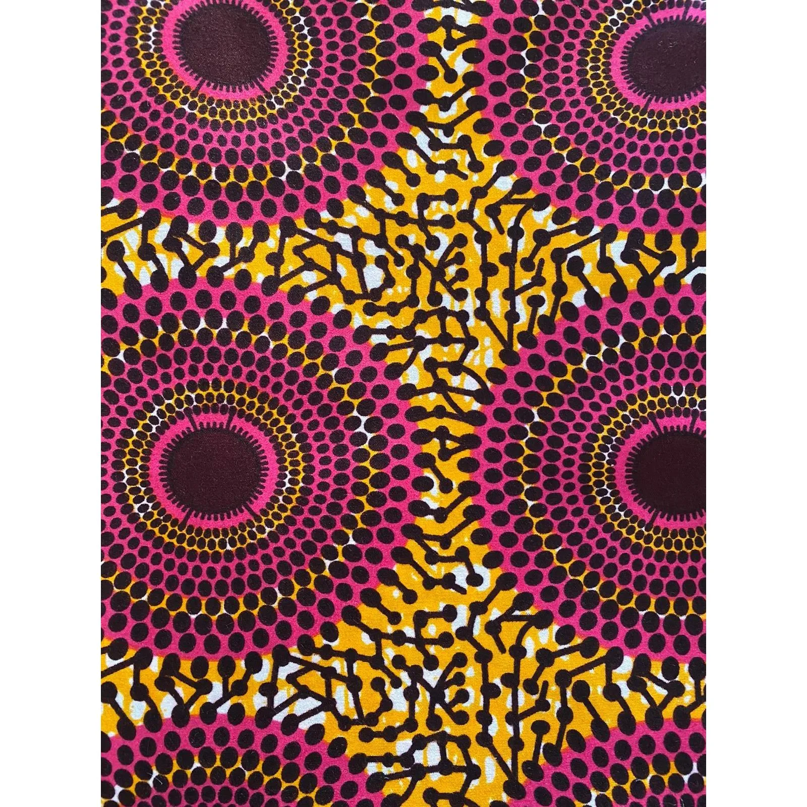 ZP-Ruffle African Print Dress